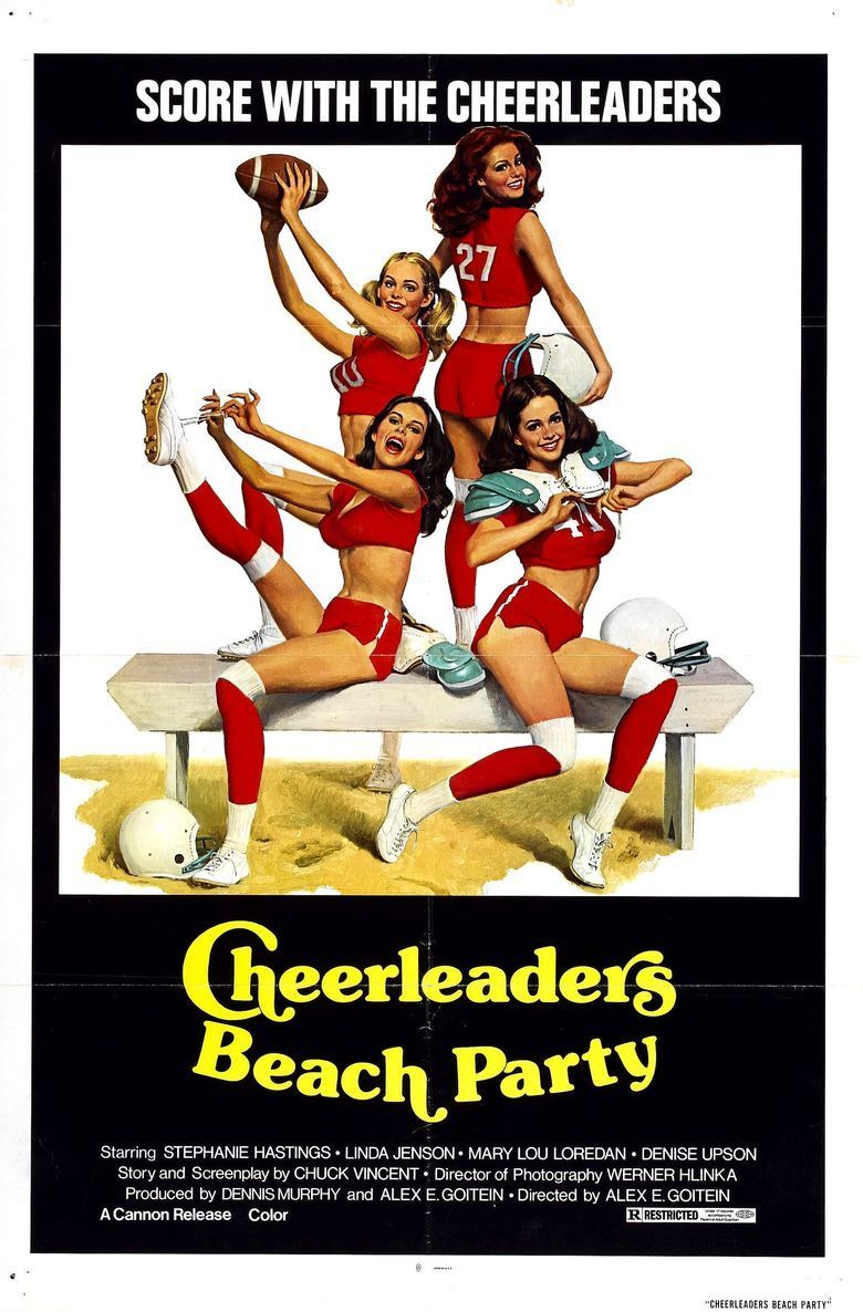 Cheerleaders Beach Party movie poster