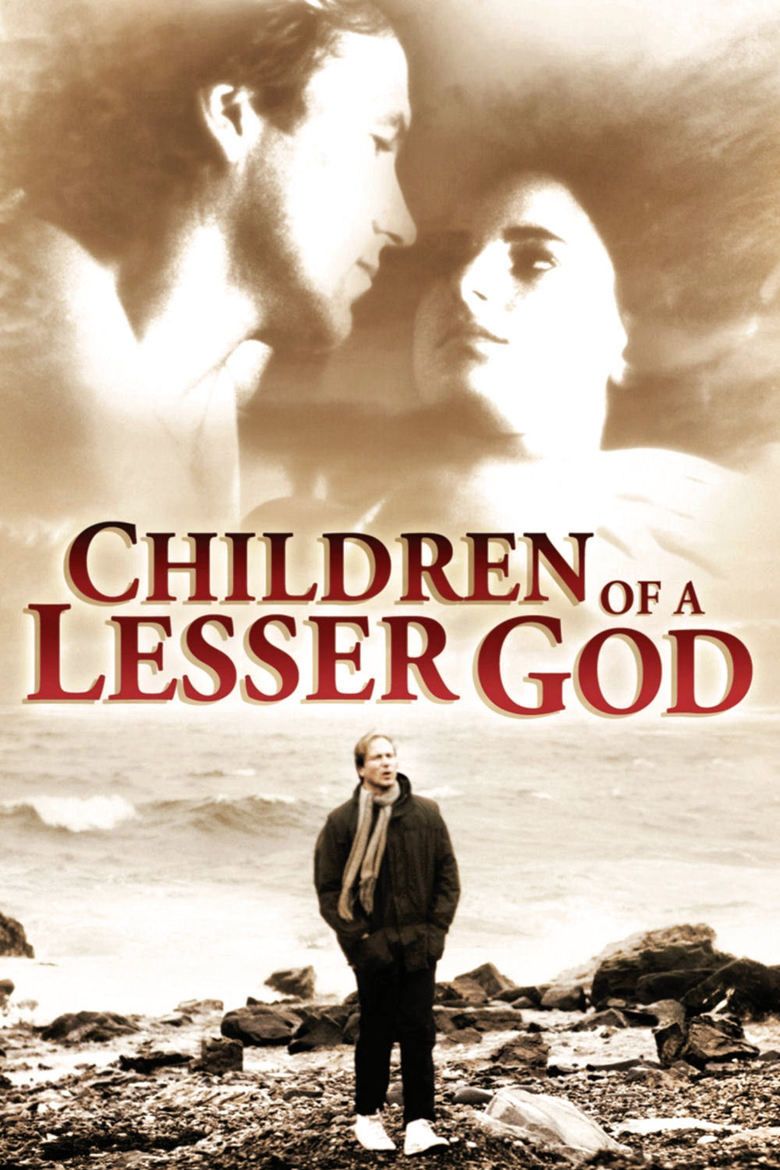 Children of a Lesser God movie poster