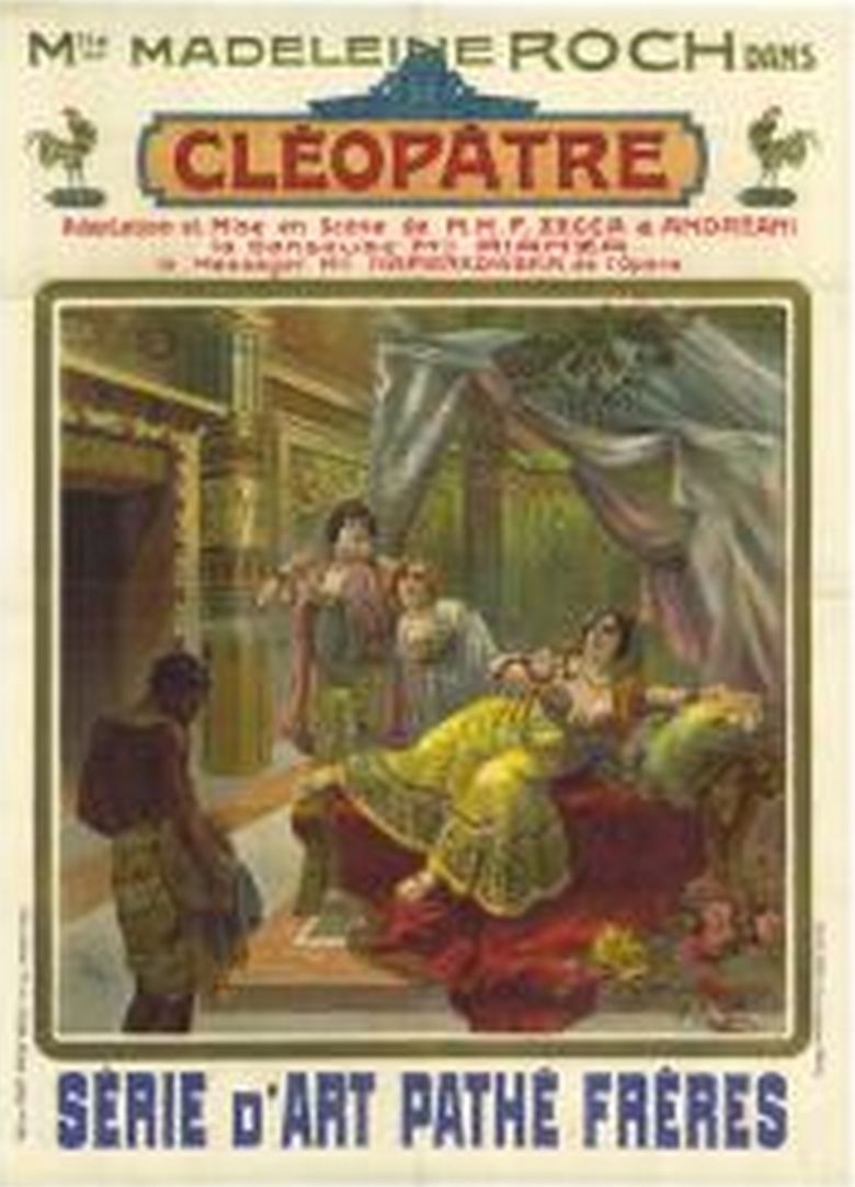 Cleopatra (1912 film) movie poster
