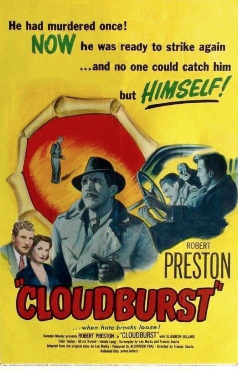 Cloudburst (1951 film) movie poster