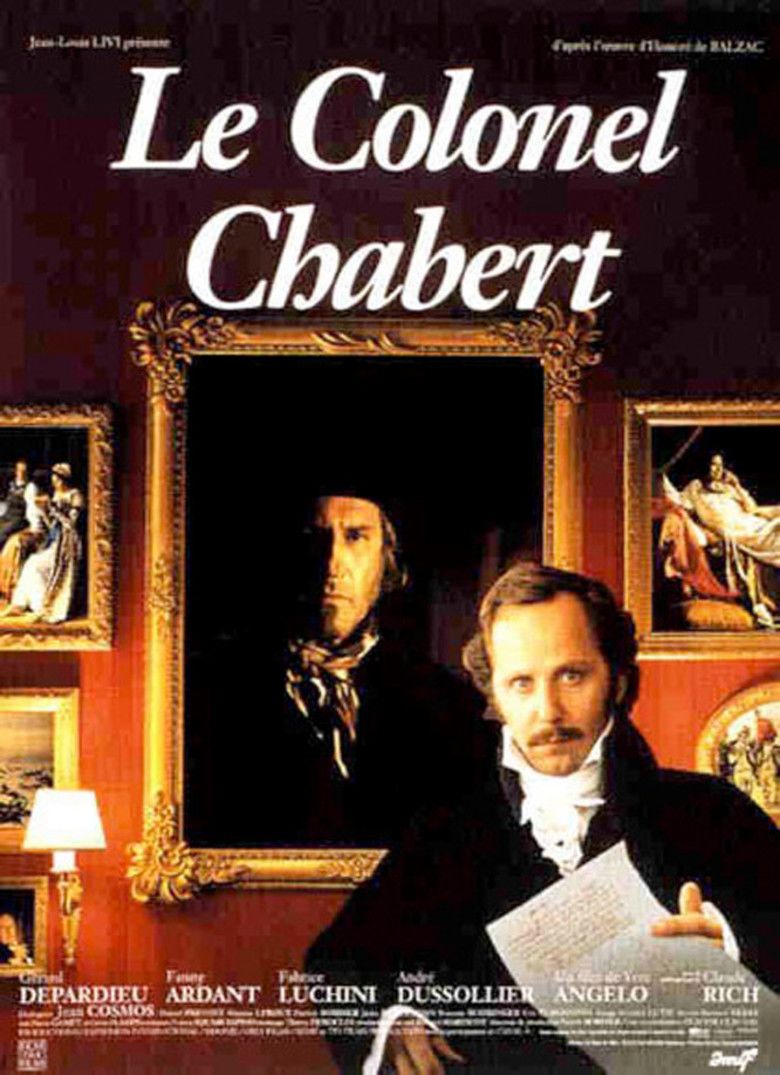 Colonel Chabert (1994 film) movie poster