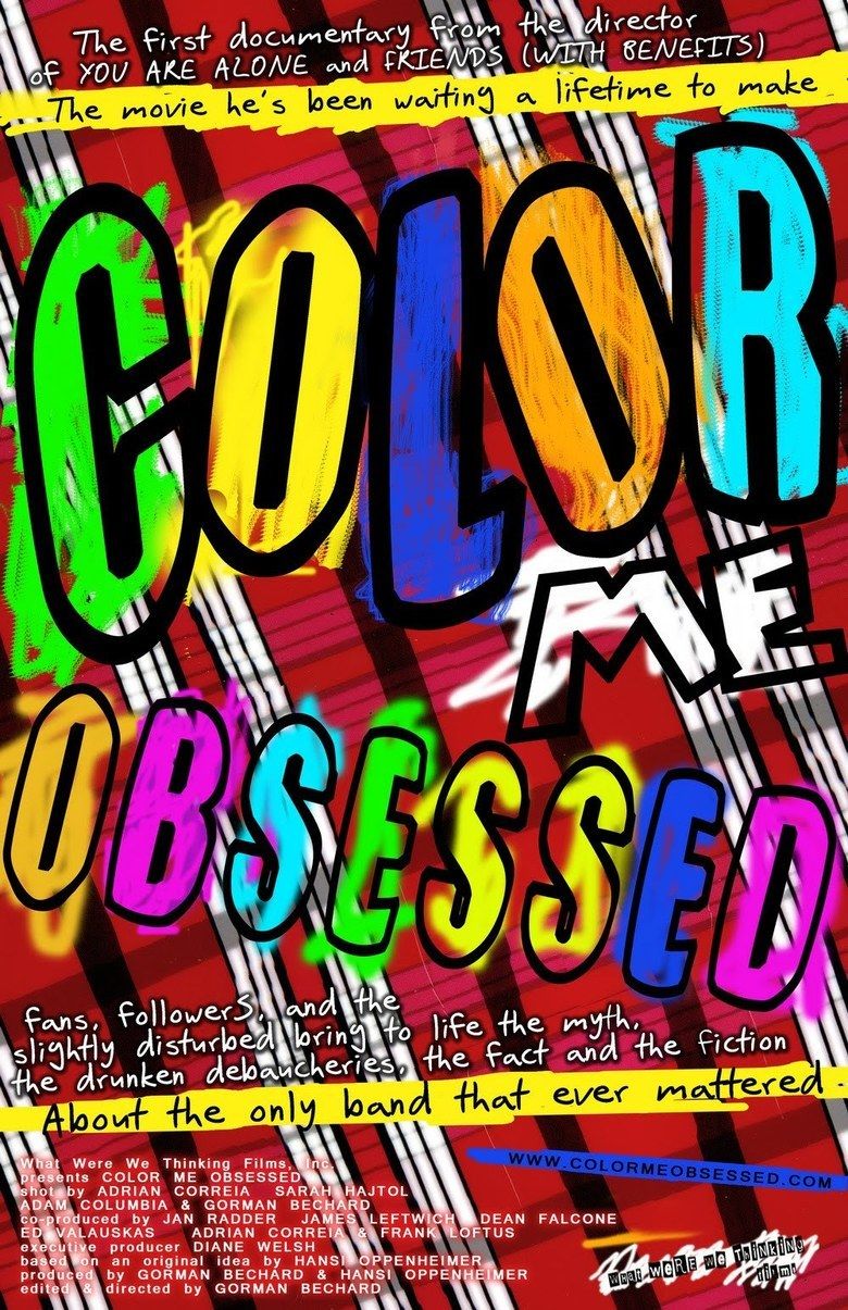 Color Me Obsessed movie poster