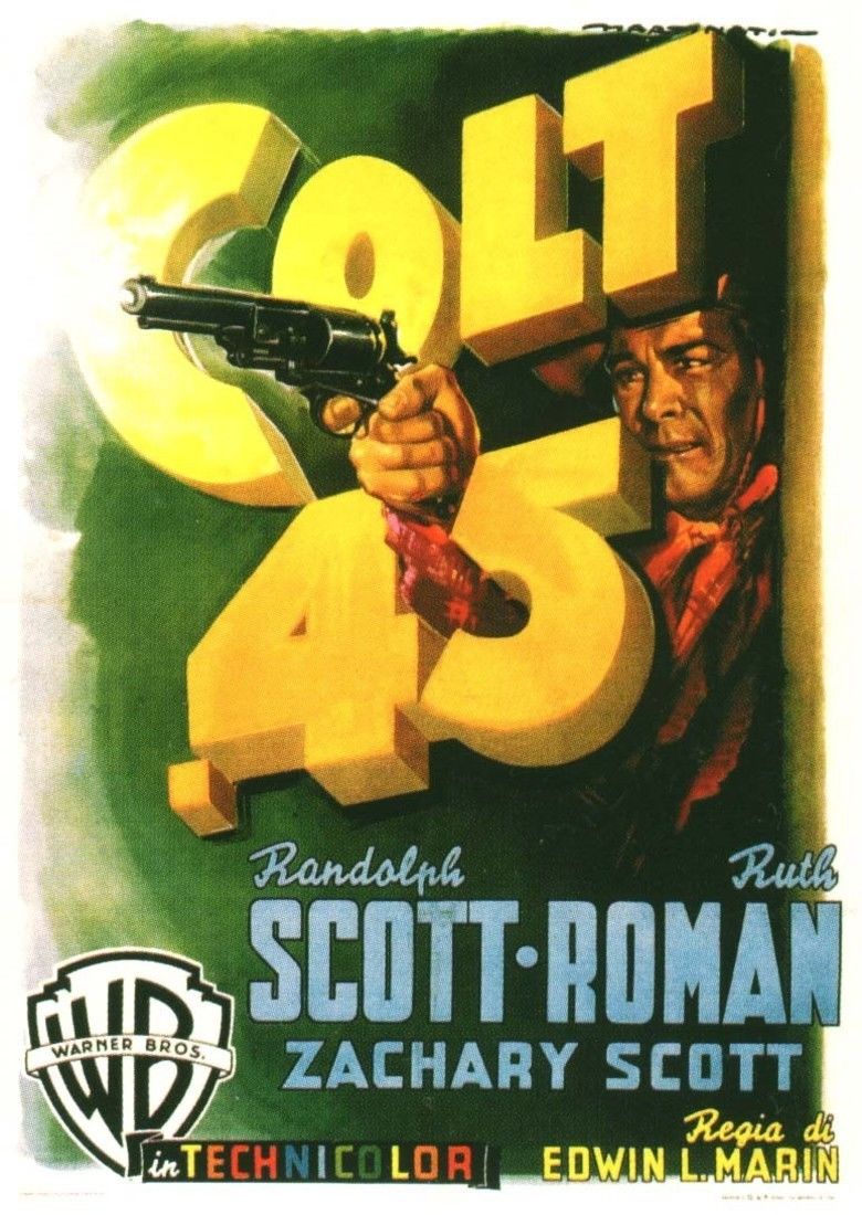 Colt 45 (film) movie poster