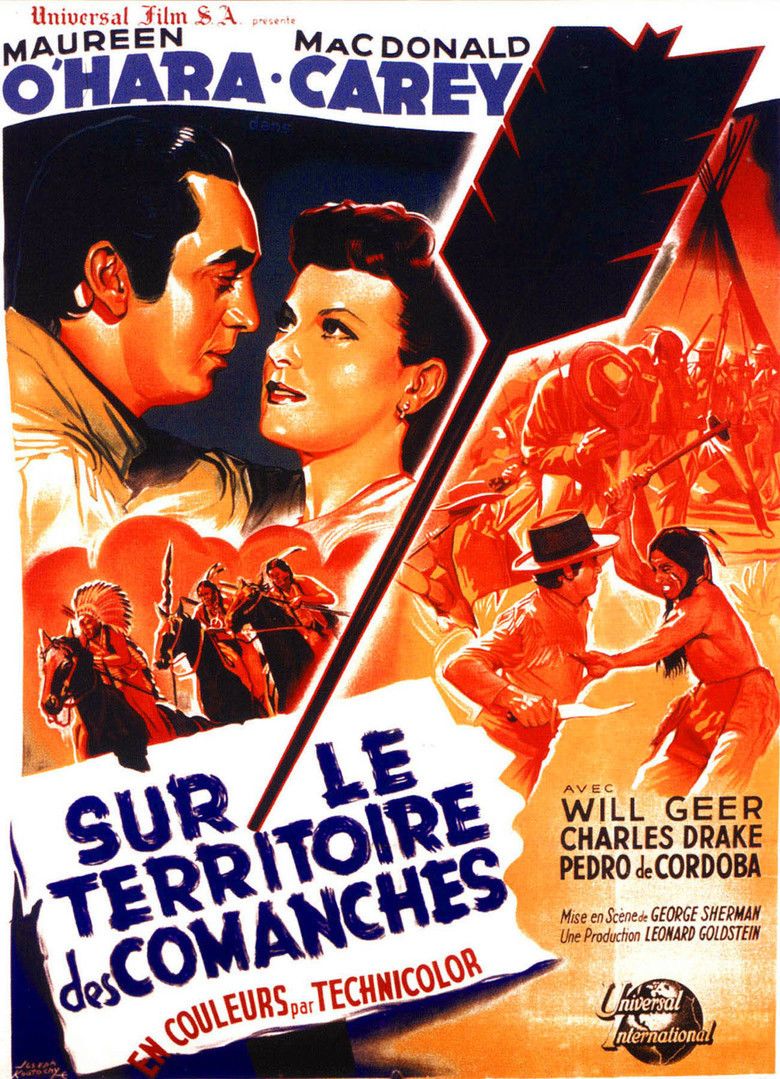 Comanche Territory (1950 film) movie poster