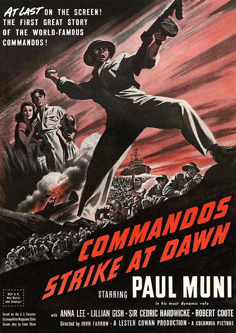 Commandos Strike at Dawn movie poster