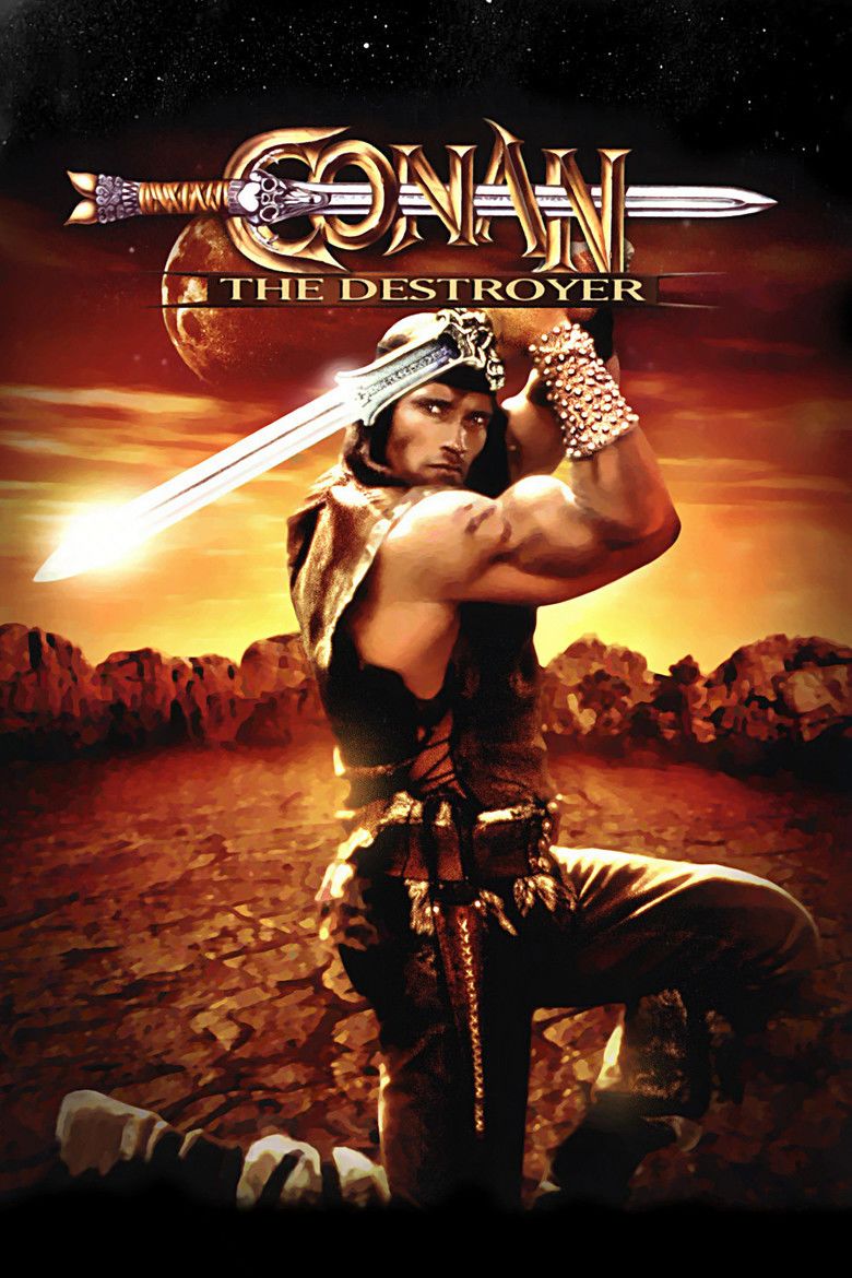 Conan the Destroyer movie poster