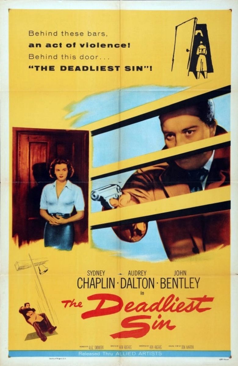 A movie poster of the 1995 Confession featuring Sydney Chaplin and Audrey Dalton.