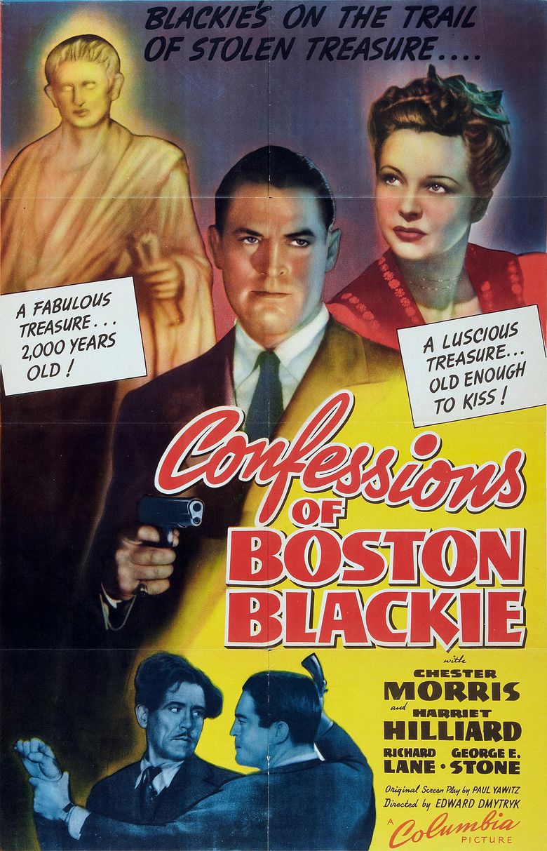 Confessions of Boston Blackie movie poster