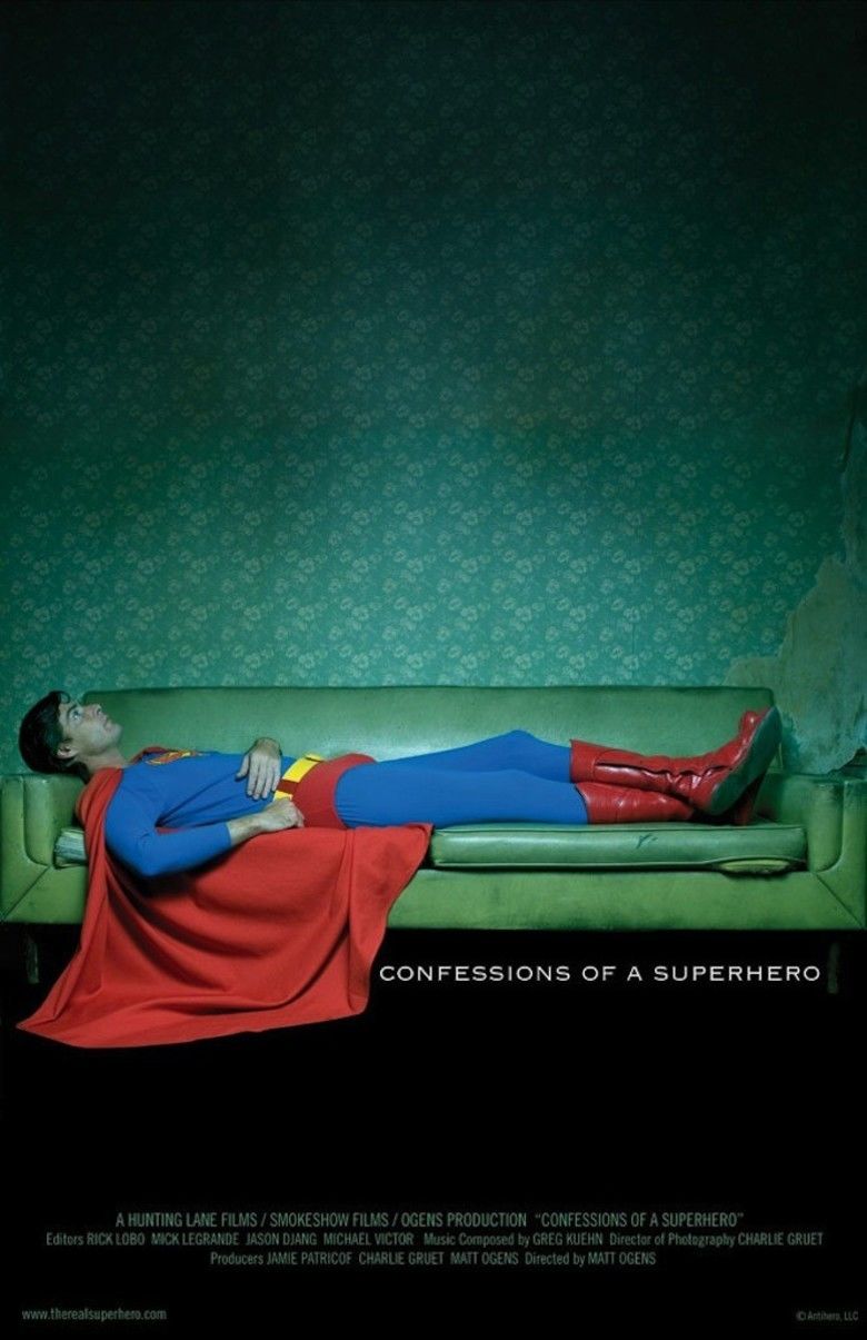 Confessions of a Superhero movie poster