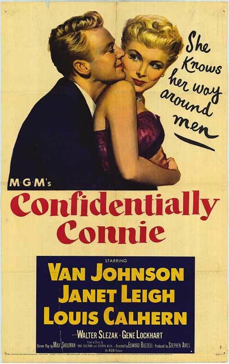 Confidentially Connie movie poster