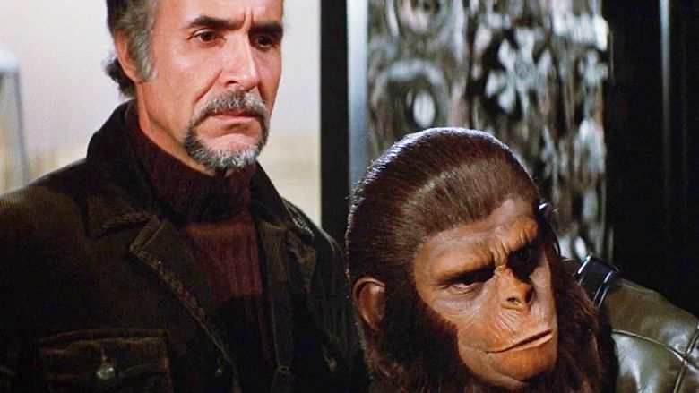 Conquest of the Planet of the Apes movie scenes