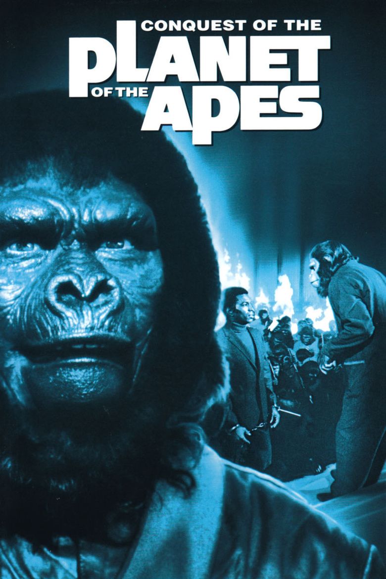 Conquest of the Planet of the Apes movie poster