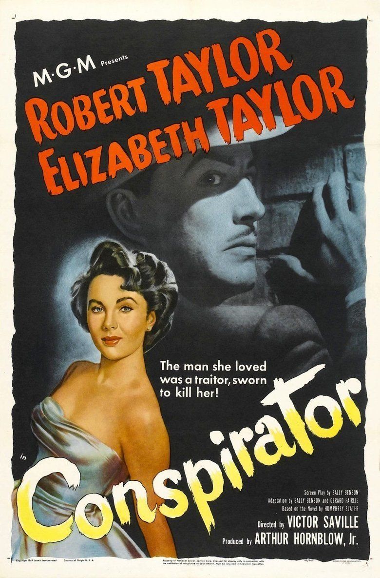 Conspirator (1949 film) movie poster