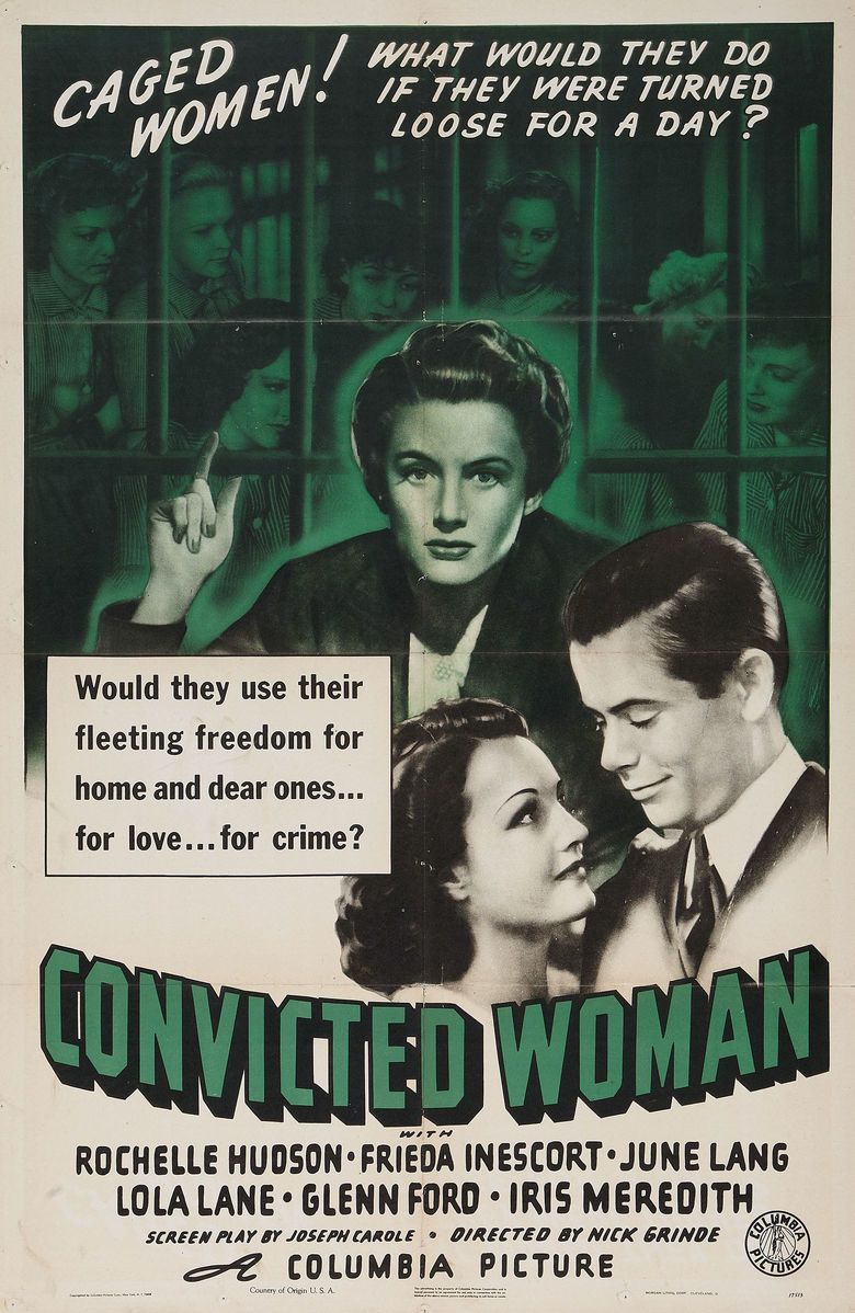 Convicted Woman movie poster