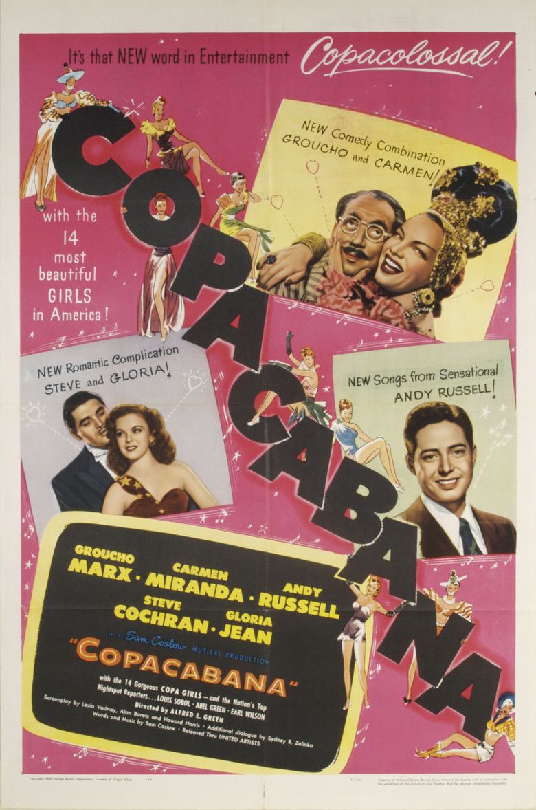 Copacabana (1947 film) movie poster