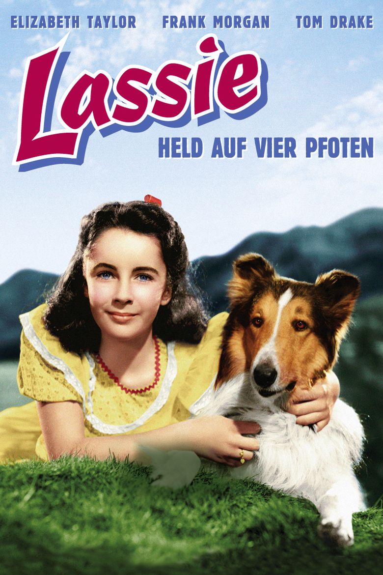 Courage of Lassie movie poster