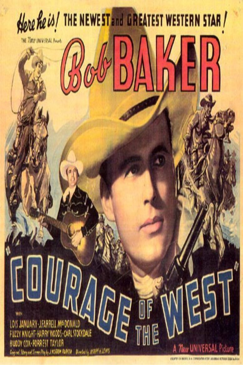 Courage of the West movie poster