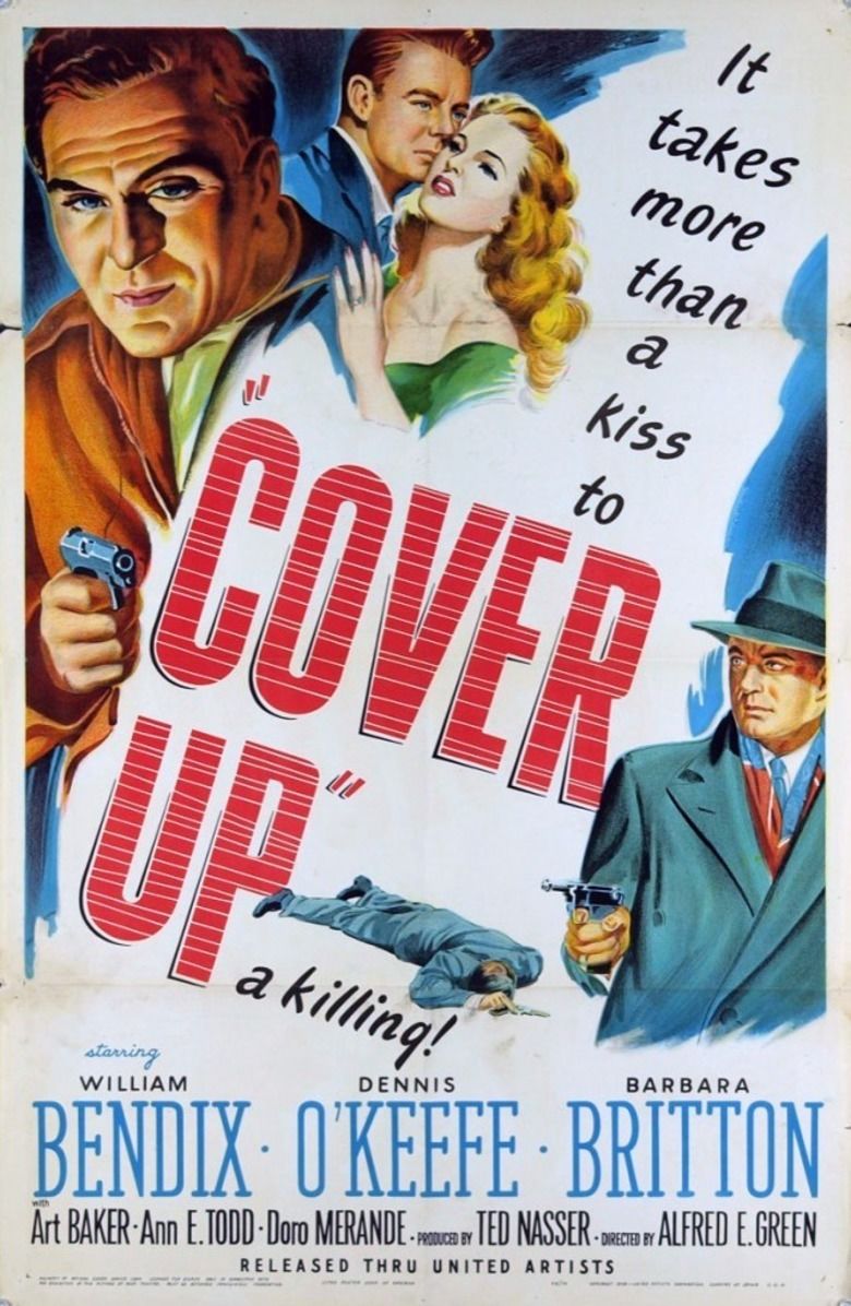 Cover Up (1949 film) movie poster
