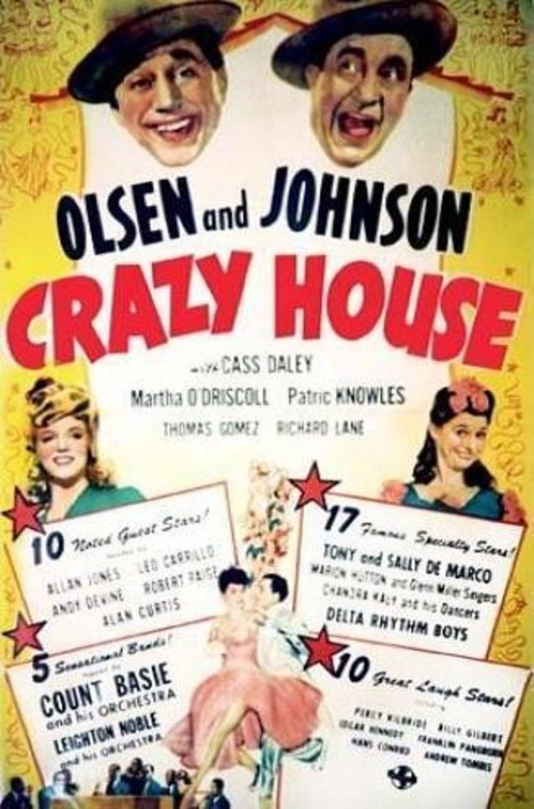 Crazy House (1943 film) movie poster
