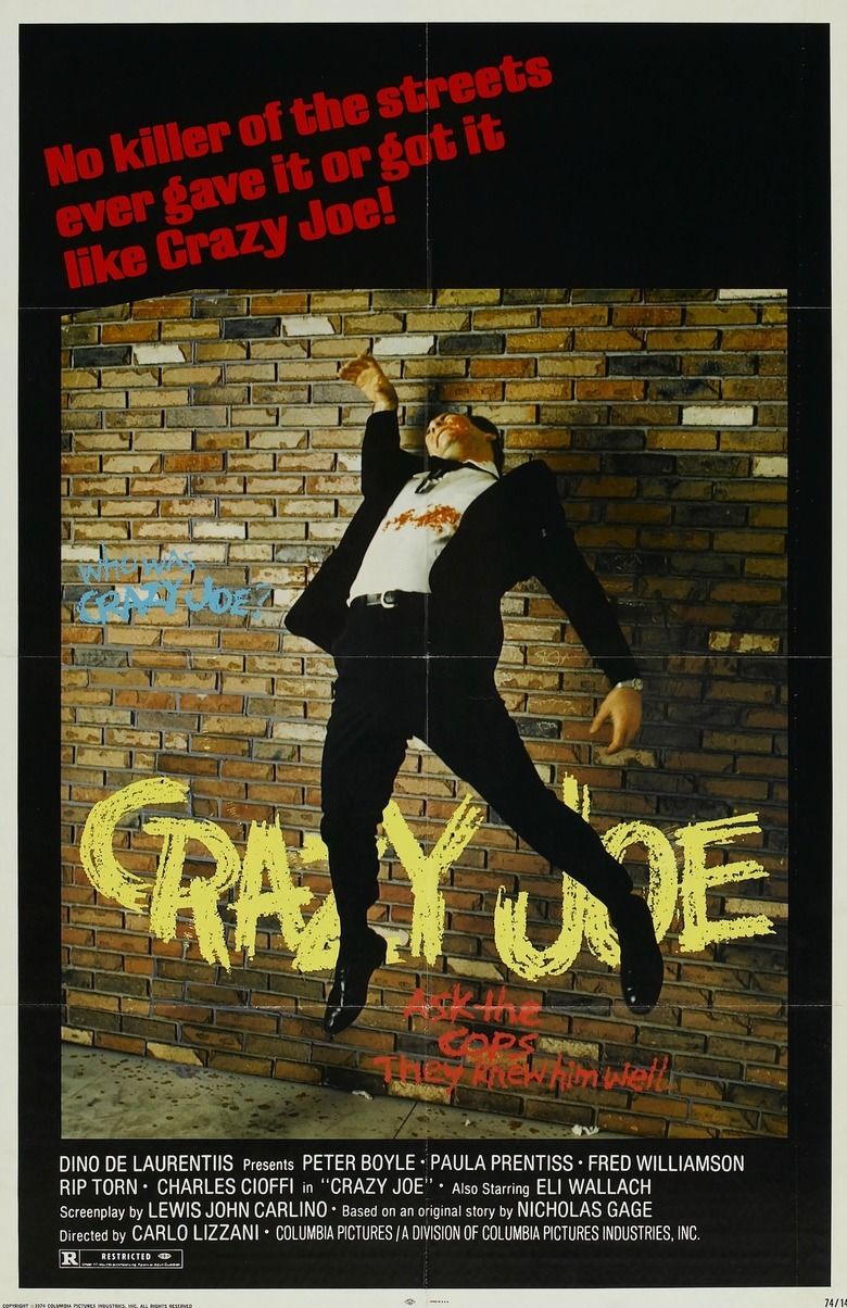 Crazy Joe (film) movie poster