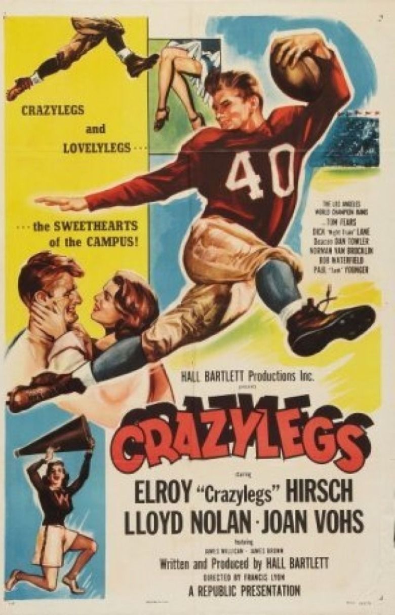 Crazylegs (film) movie poster