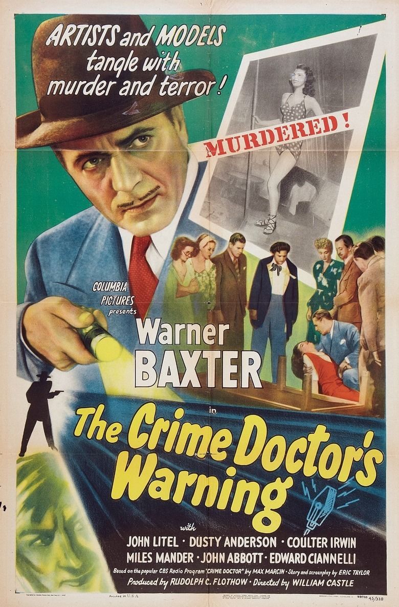 Crime Doctors Warning movie poster