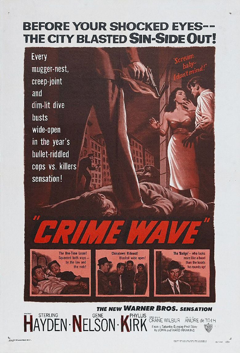 Crime Wave (1954 film) movie poster