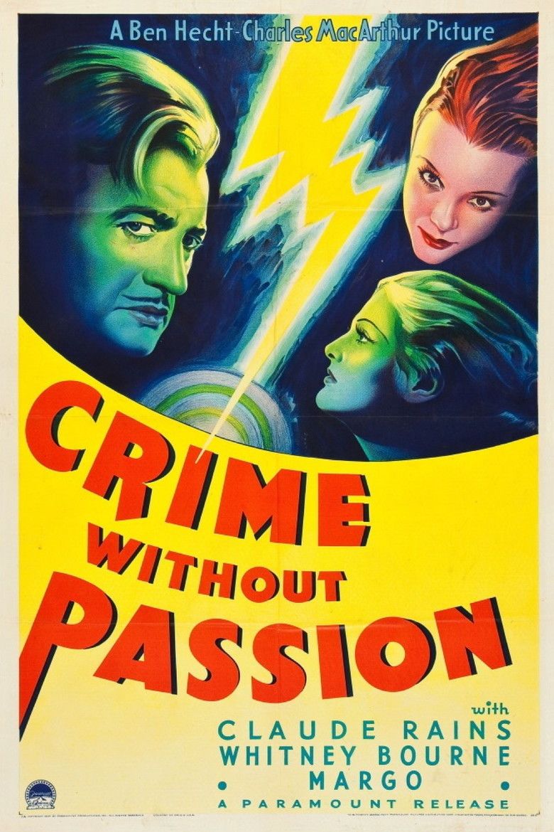 Crime Without Passion movie poster