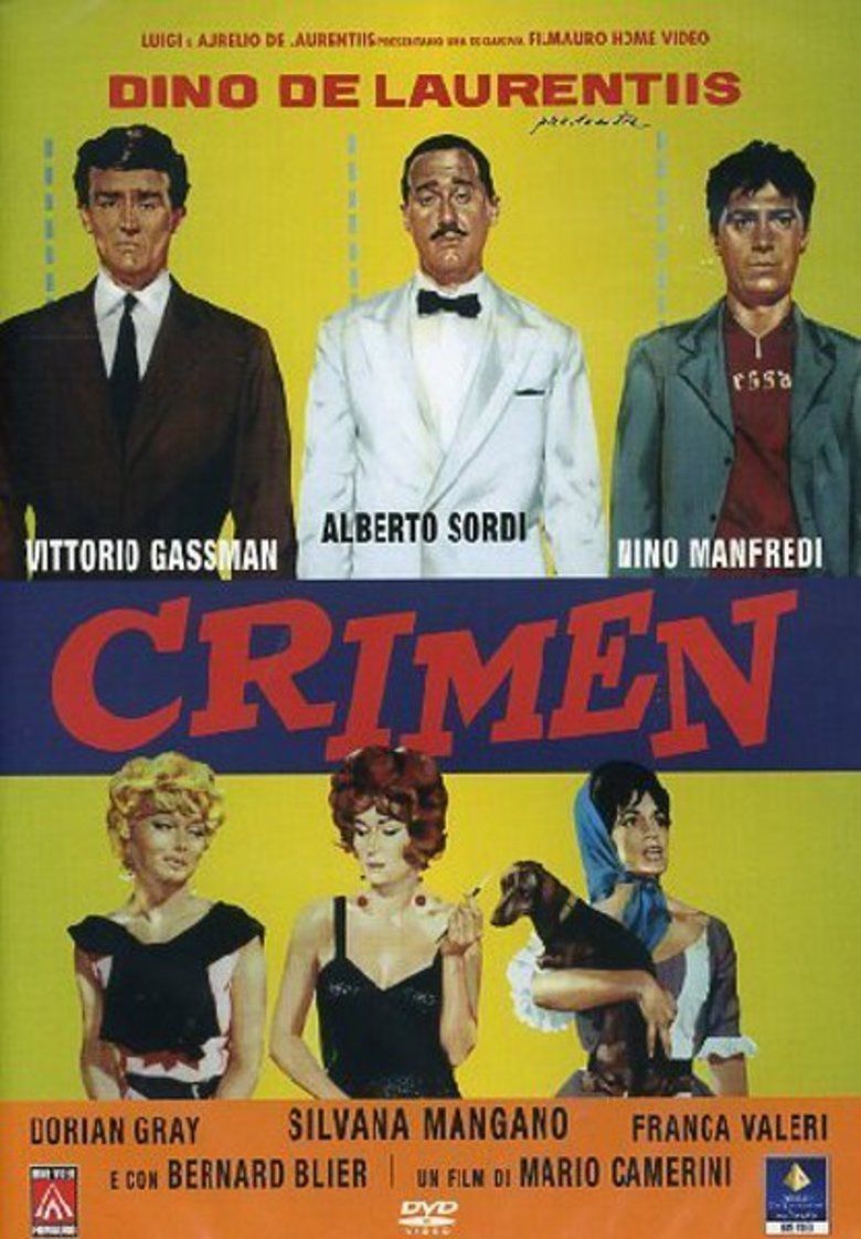 Crimen (film) movie poster