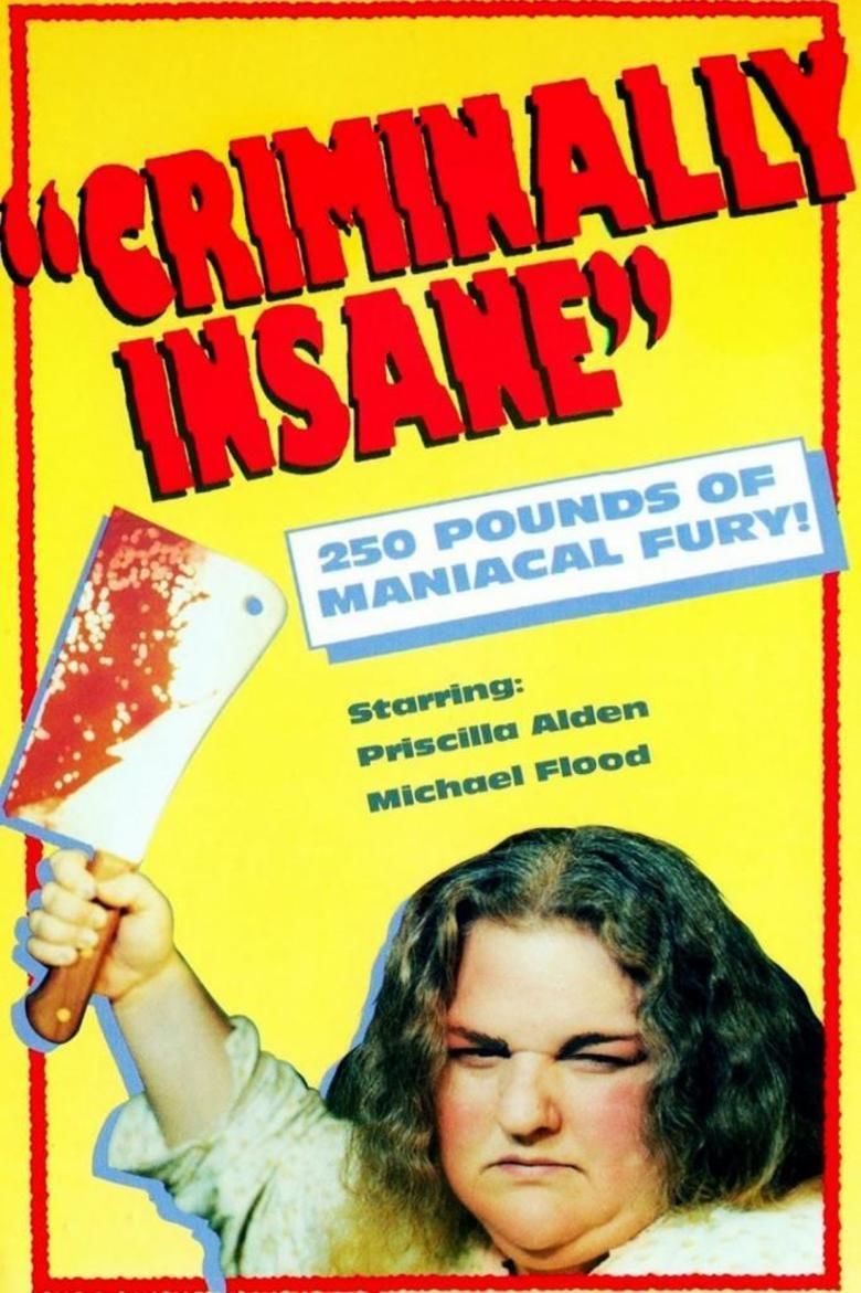 Criminally Insane (film) movie poster