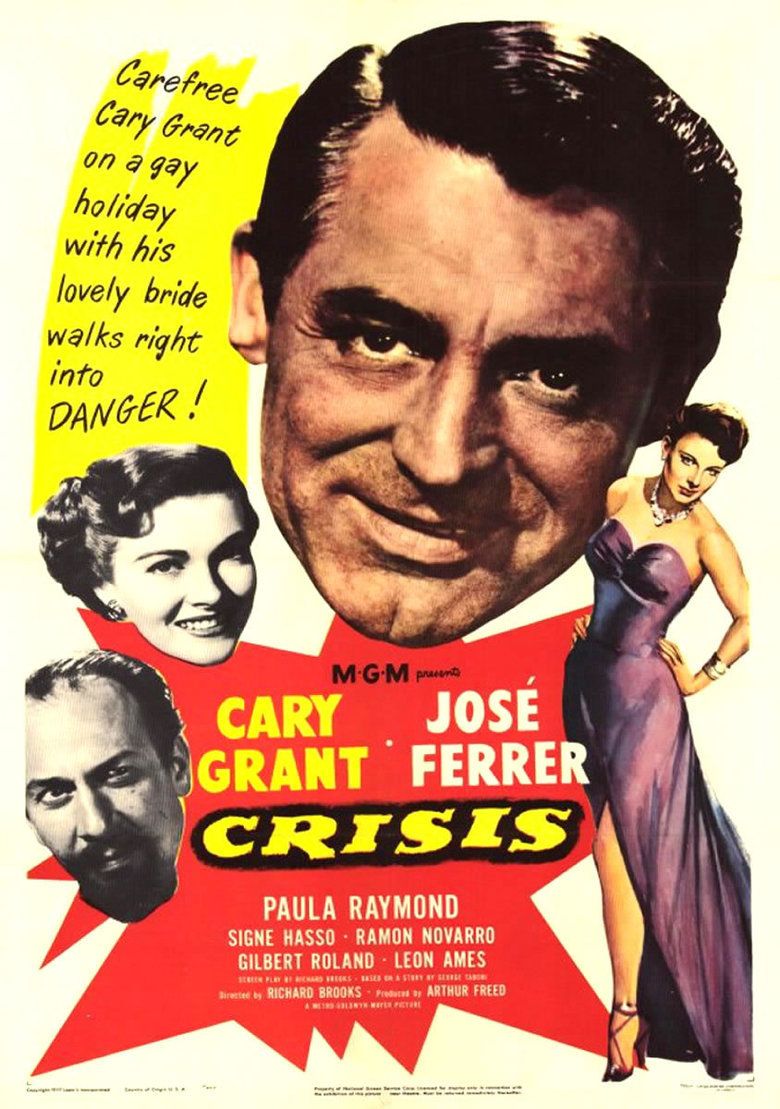 Crisis (1950 film) movie poster