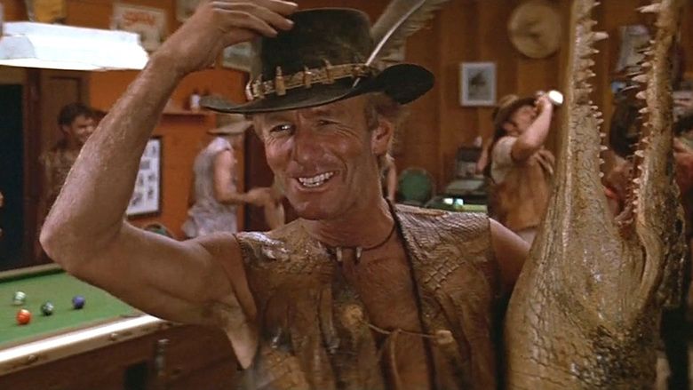 Crocodile Dundee movie scenes