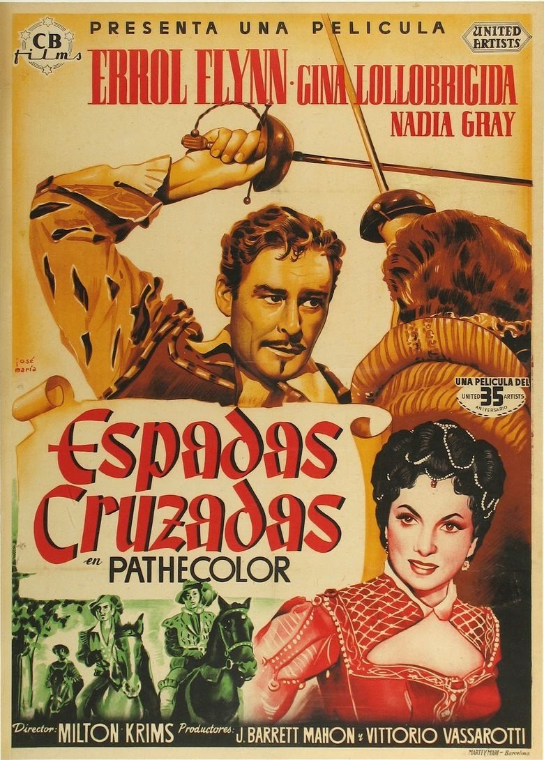 Crossed Swords (1954 film) movie poster