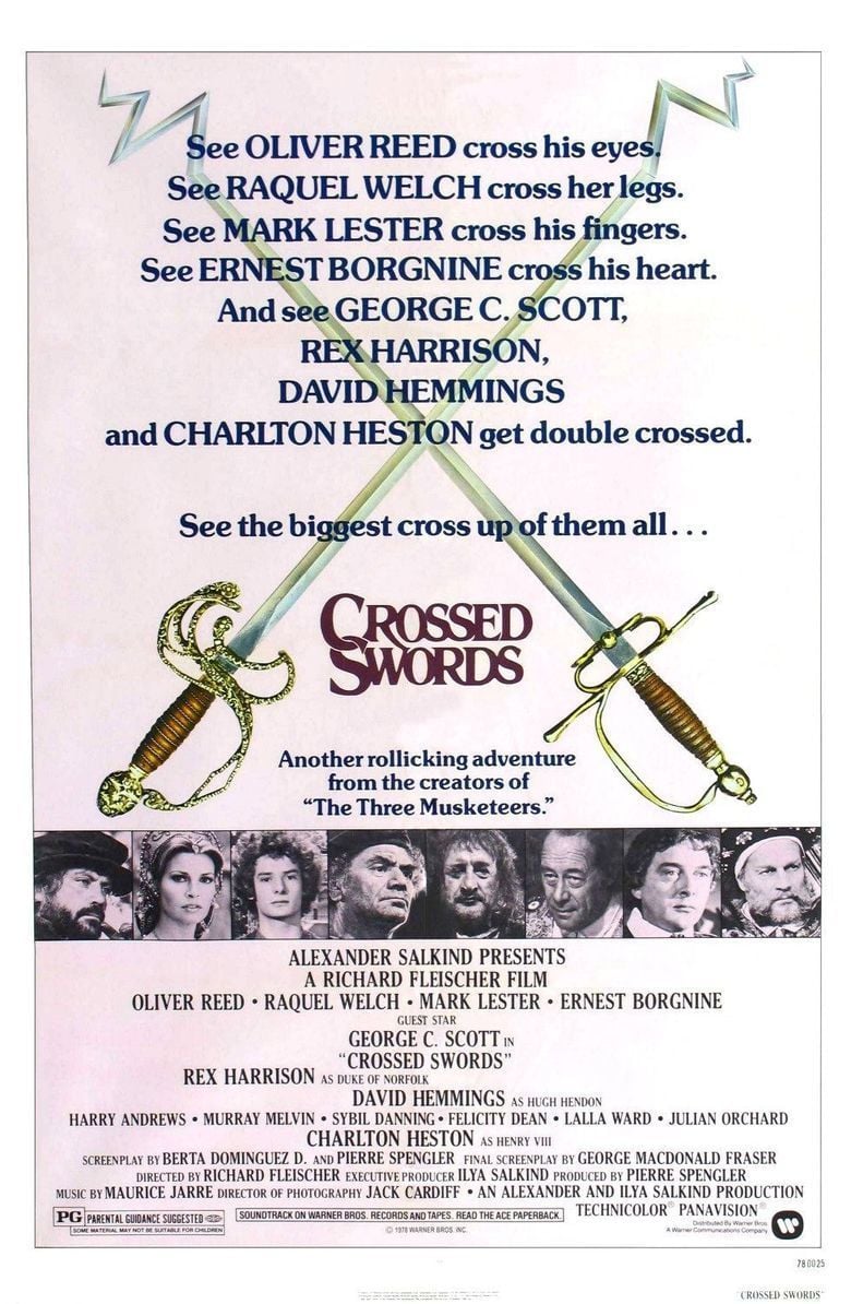 Crossed Swords (1977 film) movie poster