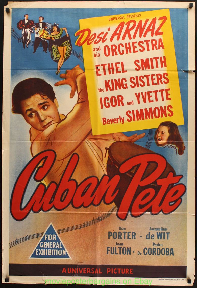 Cuban Pete (film) movie poster