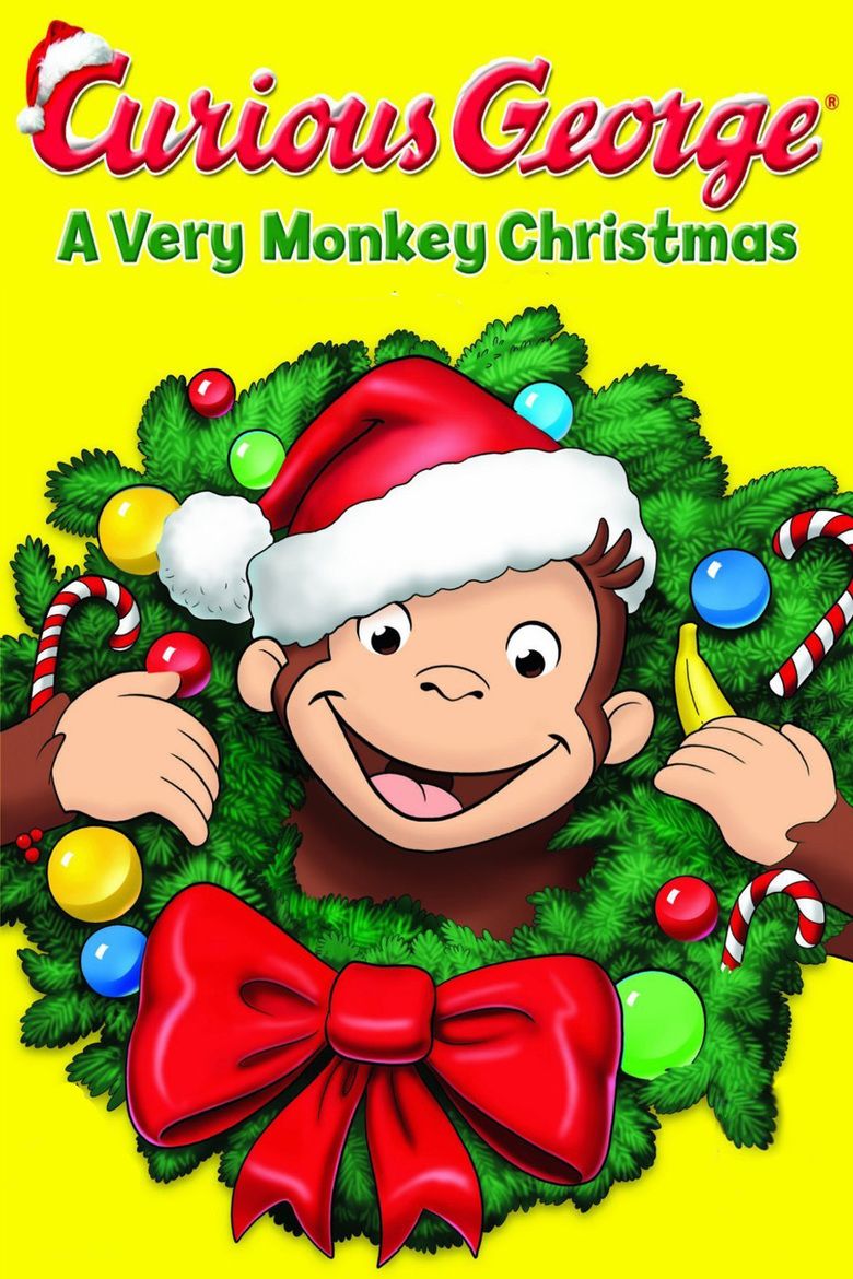 Curious George: A Very Monkey Christmas movie poster