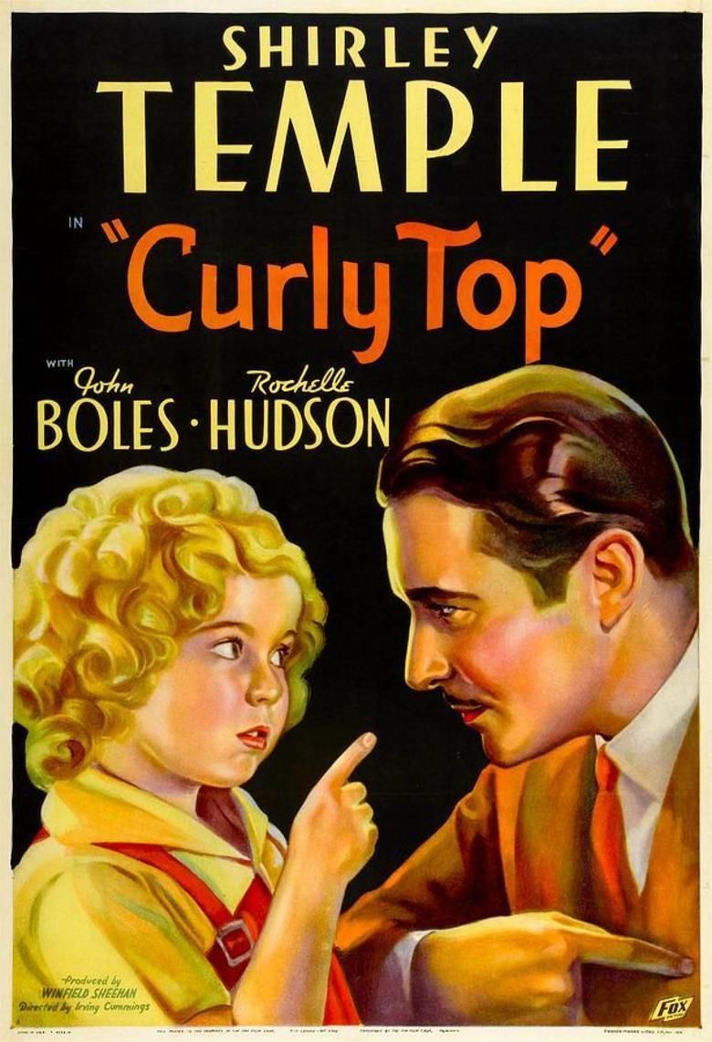Curly Top (film) movie poster
