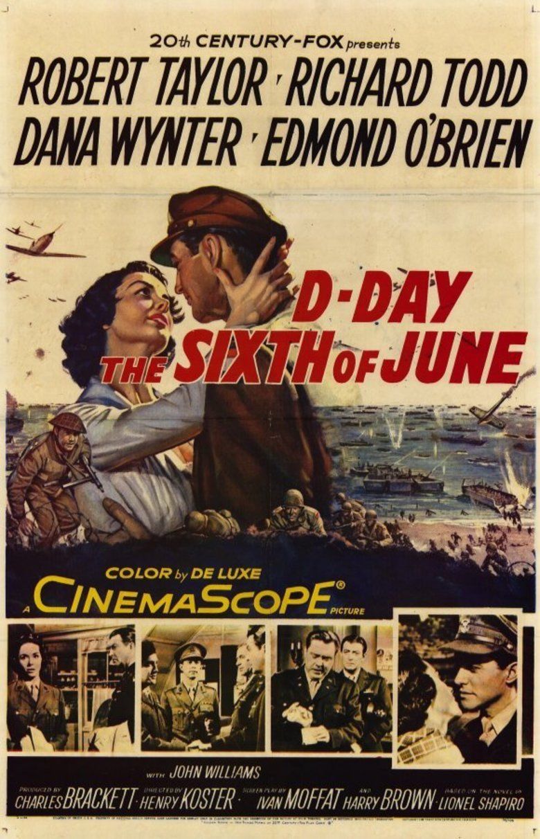 D Day the Sixth of June movie poster