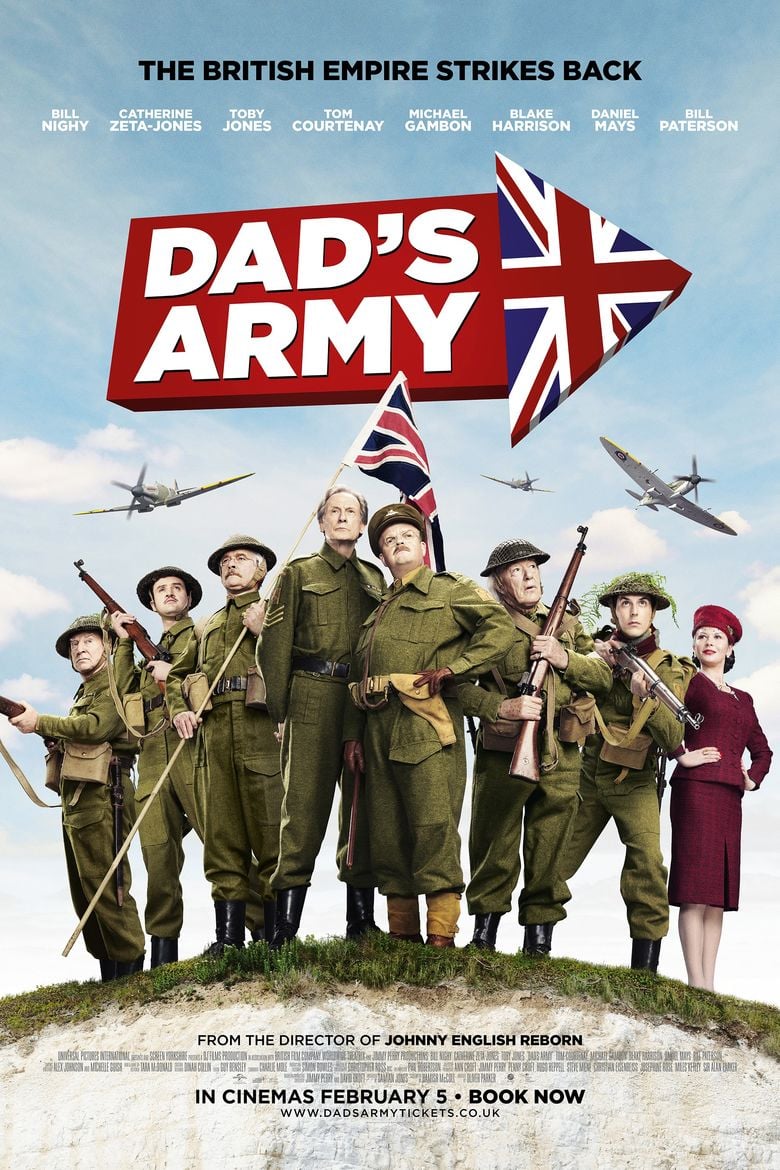 Dads Army (2016 film) movie poster