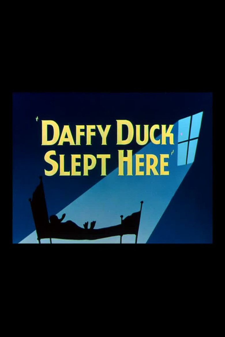 Daffy Duck Slept Here movie poster