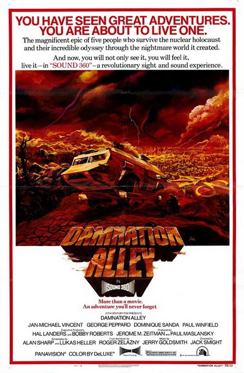 Damnation Alley (film) movie poster