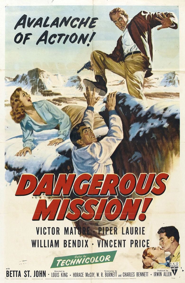 Dangerous Mission movie poster