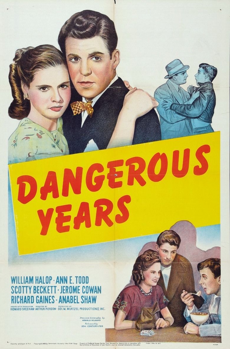 Dangerous Years movie poster