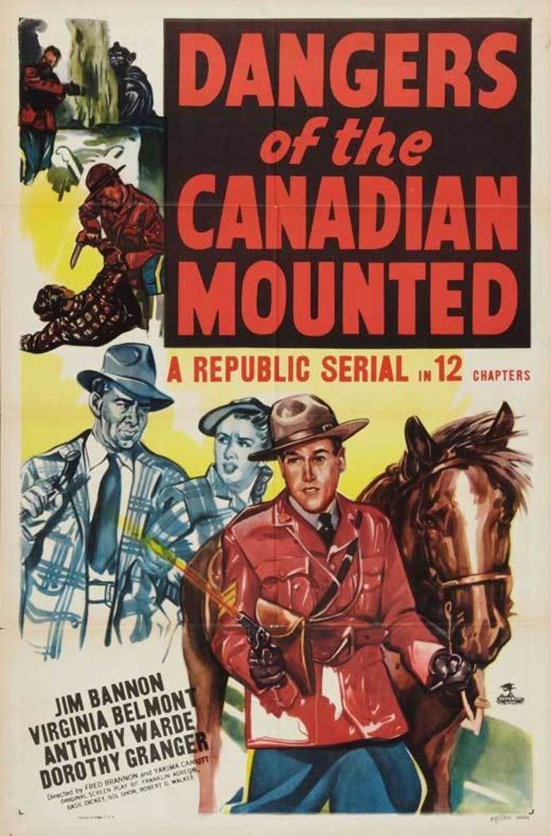 Dangers of the Canadian Mounted movie poster