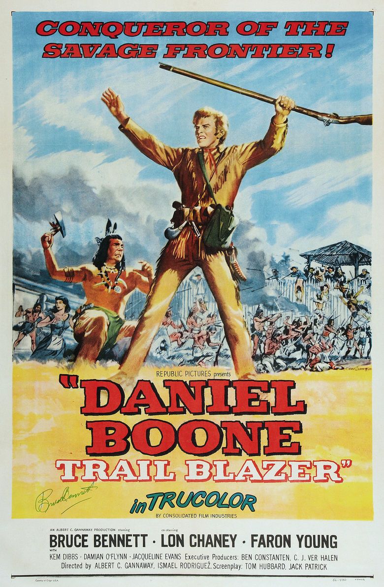 Daniel Boone, Trail Blazer movie poster