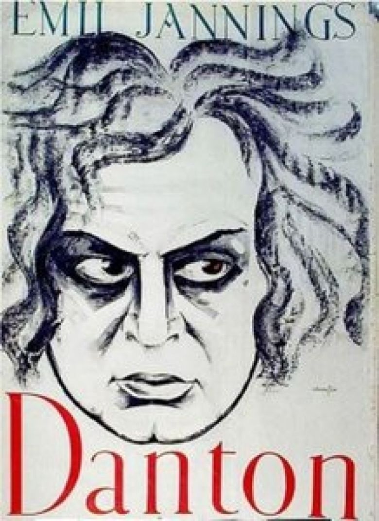Danton (1921 film) movie poster