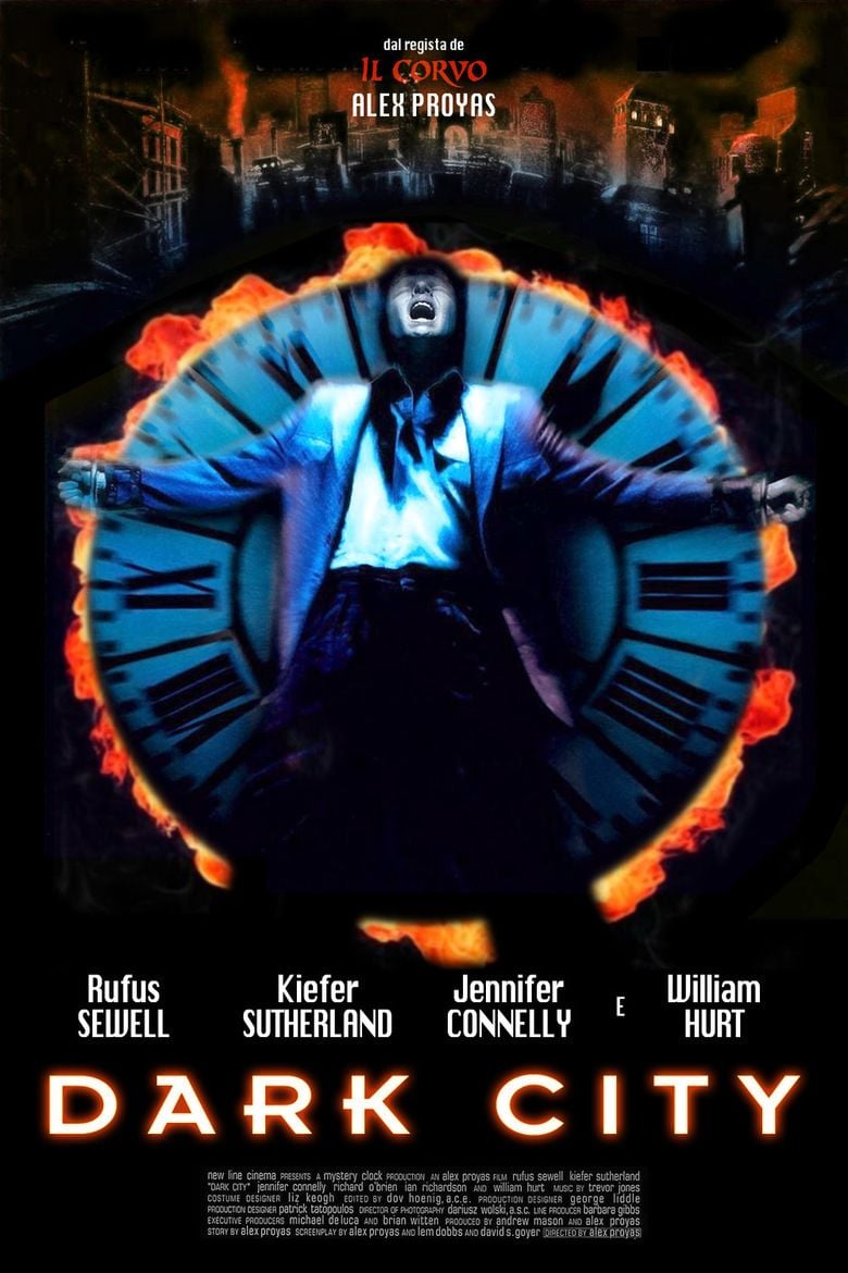 Dark City (1998 film) movie poster