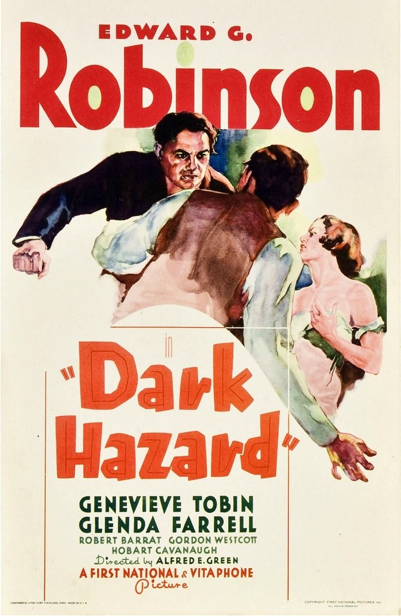Dark Hazard movie poster