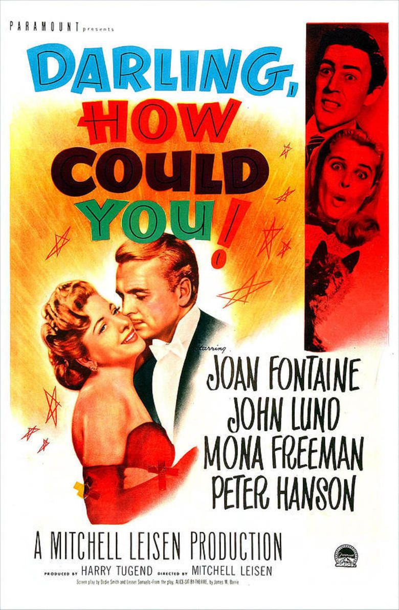Darling, How Could You! movie poster