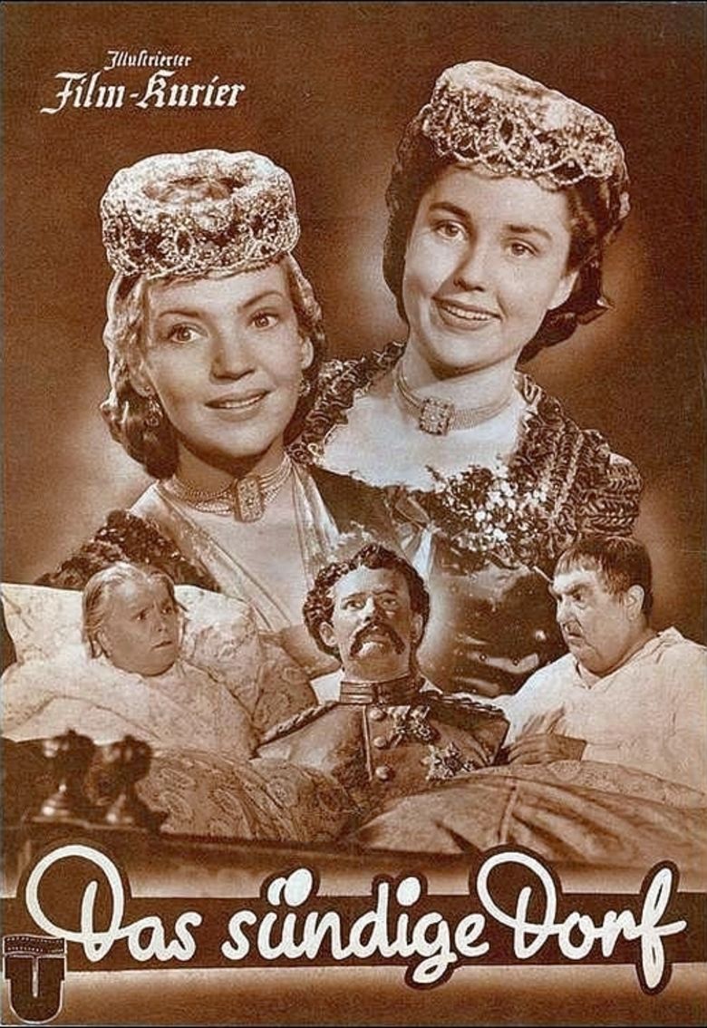 Das sundige Dorf (1954 film) movie poster